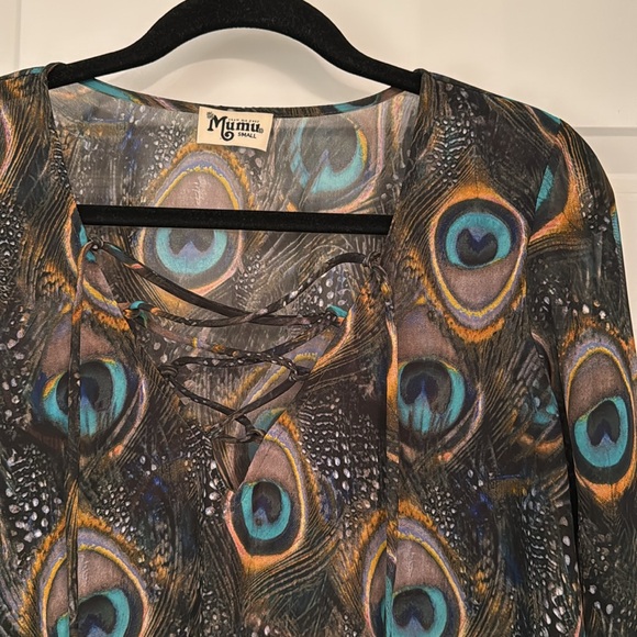 Show Me Your Mumu The Zuko Peacock Printed Top - Picture 4 of 10